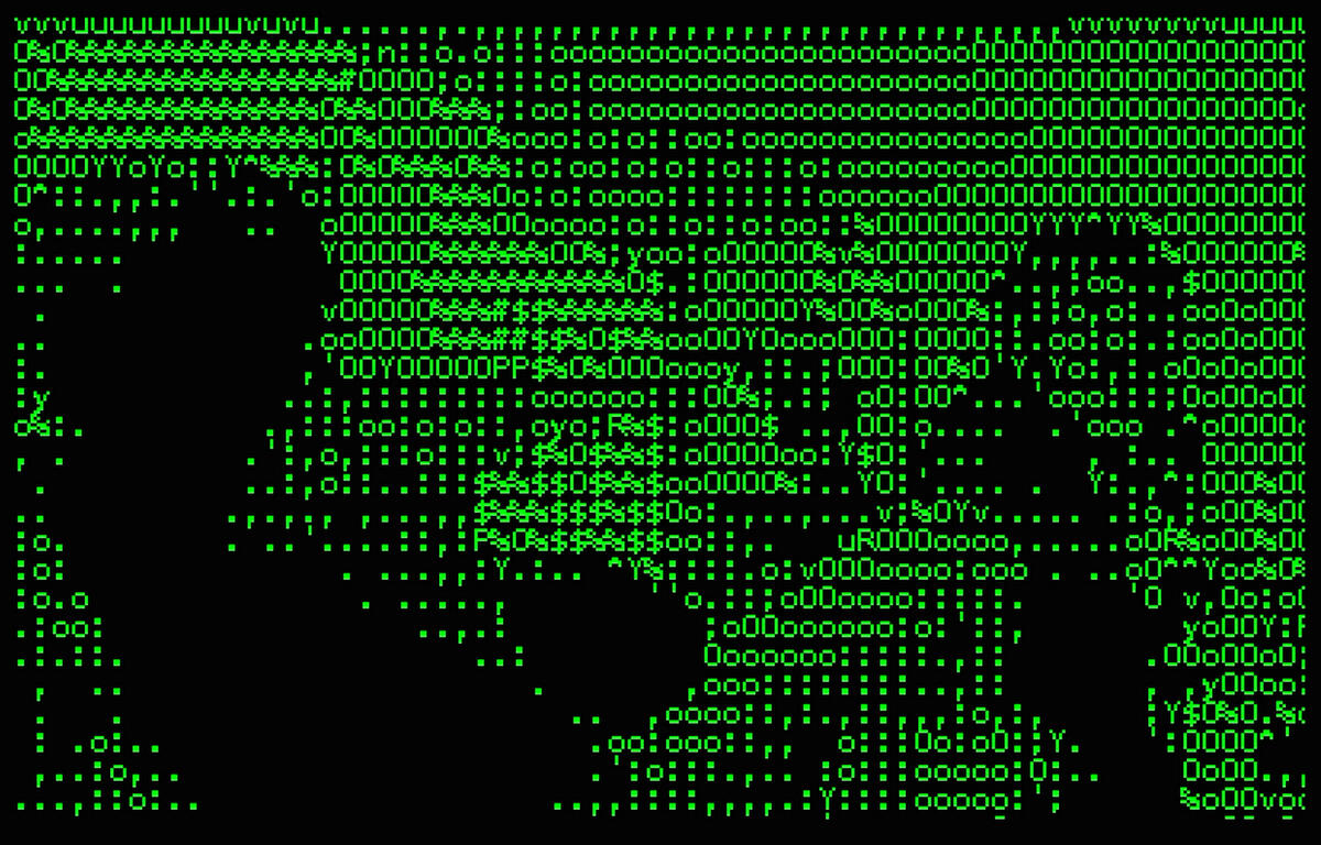 Deep ASCII (1998) — Vuk Cosic